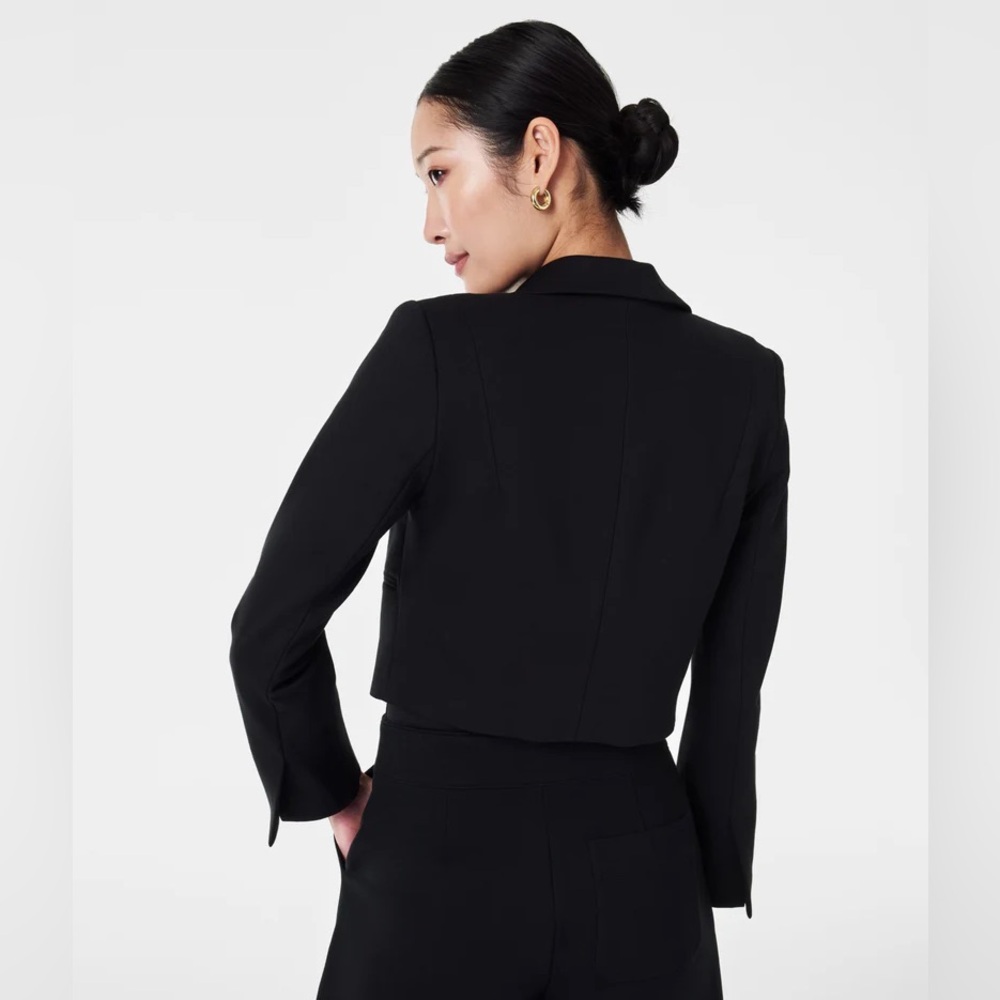 SPANX Classic Black Women's Blazer - Picture 2 of 4